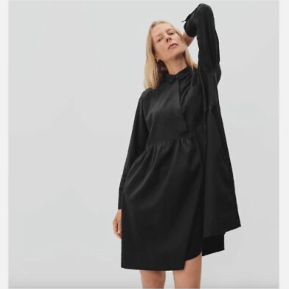 Everlane the Field Black Dress